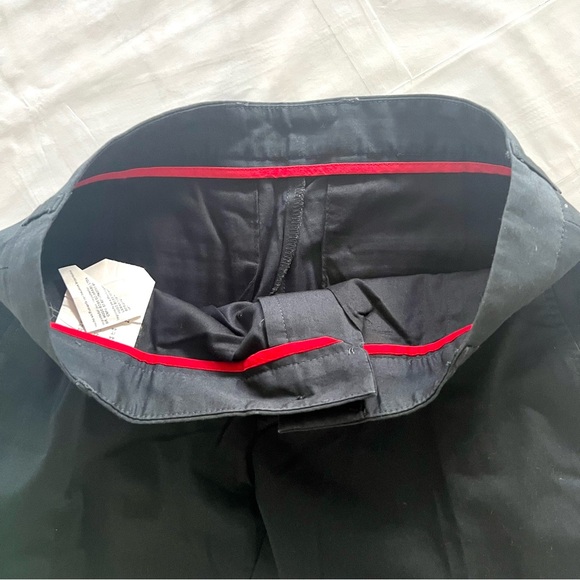 HUGO BOSS MEN'S SLIM-FIT TROUSERS in DARK BLUE COLOR - Picture 13 of 16